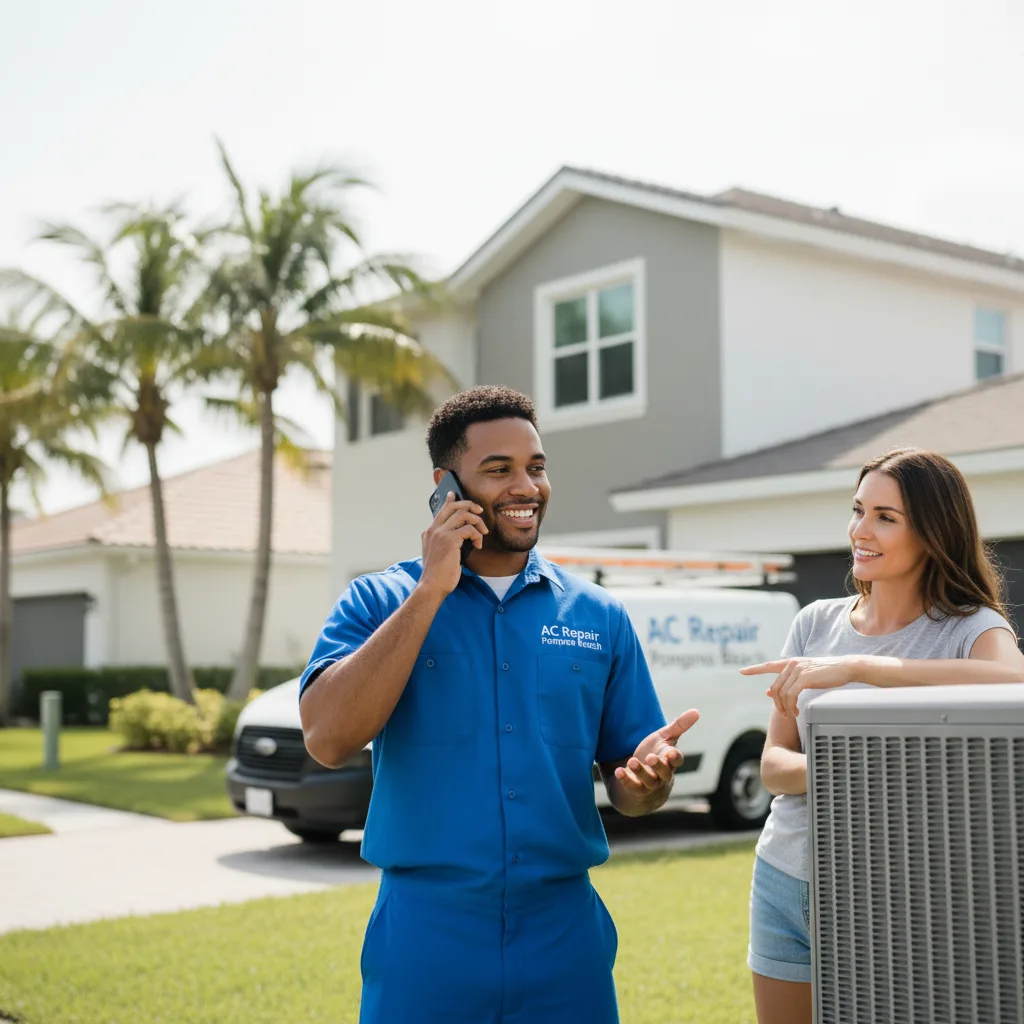 AC Repair Pompano Beach customer support in Rex